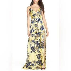 EUC Jill Jill Stuart Floral Maxi Dress